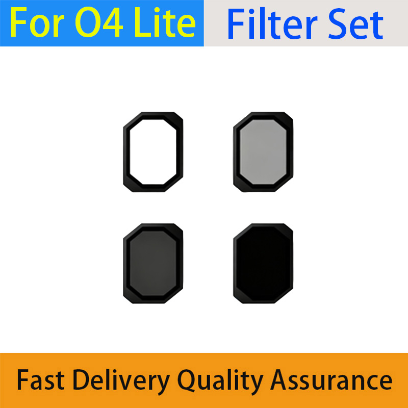 Nd Filter Set - DJI O4 Liteに適した多層コーティングUV NDフィルターセット、傷に強く軽量なレンズフィルターアクセサリー