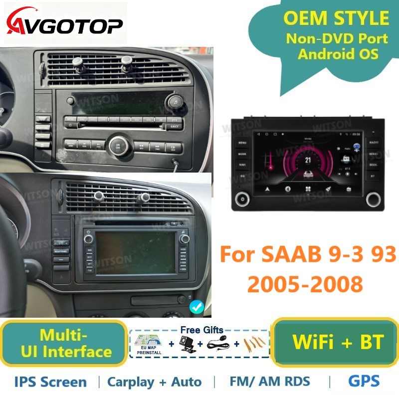 Photograph Mp3 - AVGOTOP Android カーラジオ SAAB 9-3 93