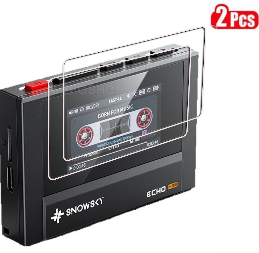 Photograph Mp3 - 2 個 9H 強化ガラス SnowSky/FiiO Echo