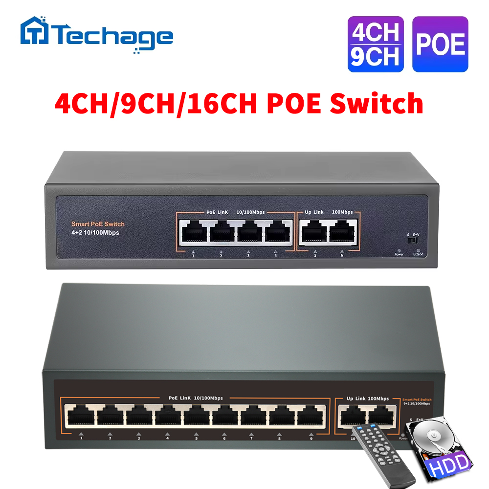 Photography Uk - Techage 52V 4CH 8CH 16CH ネットワーク
