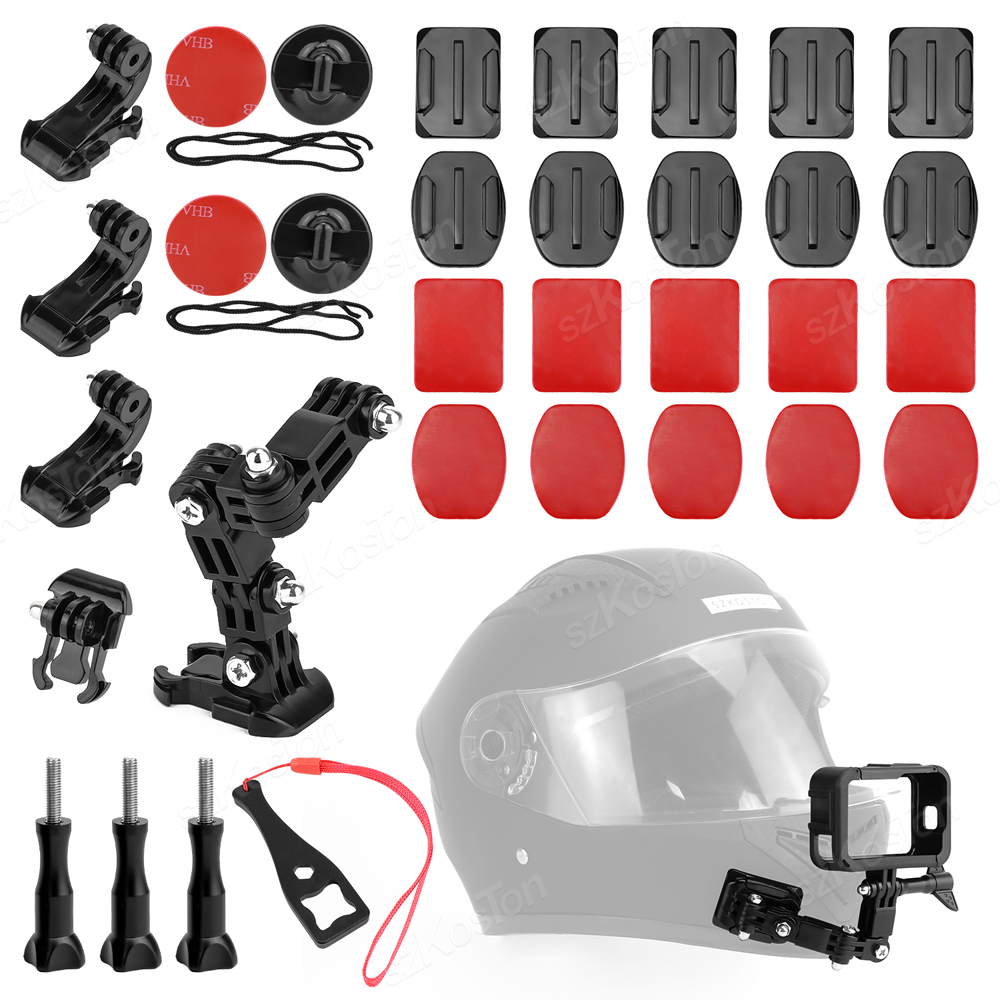 Gopro Action Camera Hero 13 Black - オートバイヘルメットあごマウントキット GoPro Hero 13 12 11