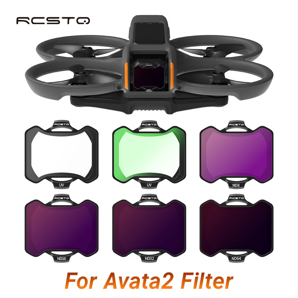 Nd Filter Set - DJI Avata 2用 RCSTQ NDフィルター 光学ガラスレンズ