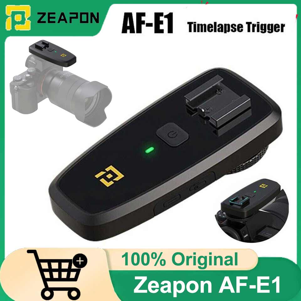 Timelapse Controller - ZEAPON AF-E1 タイムラプス トリガー 露出校正 デュアルコントロール
