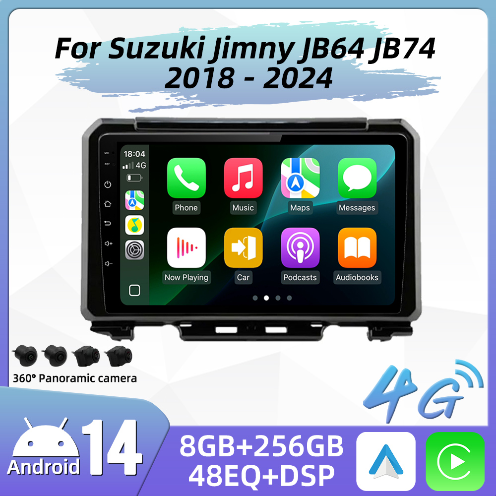Photograph Mp3 - スズキ ジムニー JB64 JB74 2018-2024用 Carplay対応