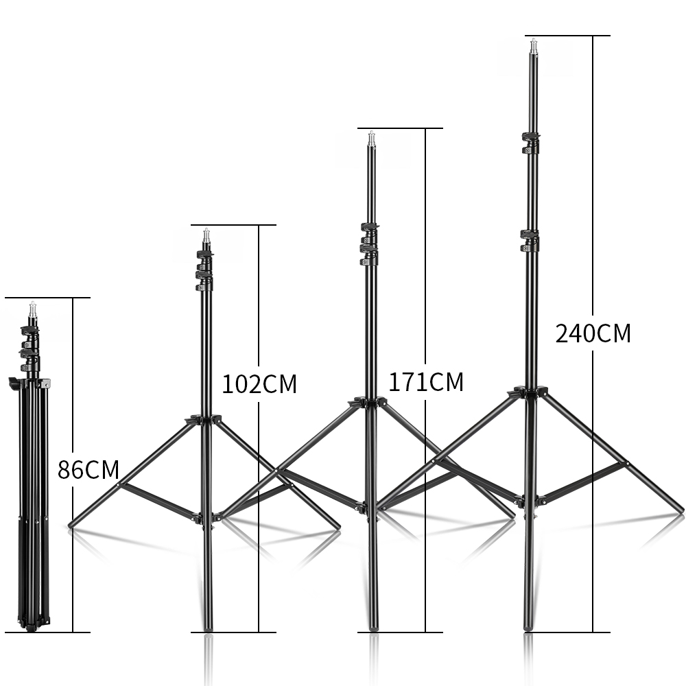 240 センチメートル/7.9FT 1/4 ネジ写真撮影 D - Photography Umbrella Lighting Kit のレビューと価格