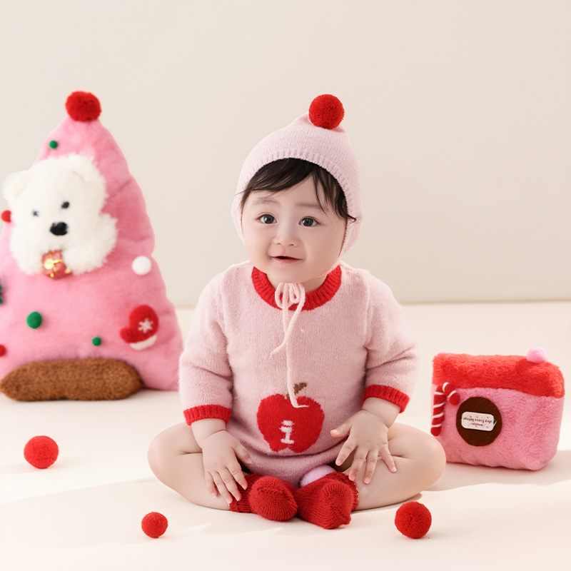 3-4ヶ月の赤ちゃんかわいいジャンプスーツロンパース新生児写 - Photography Outfits のレビューと価格