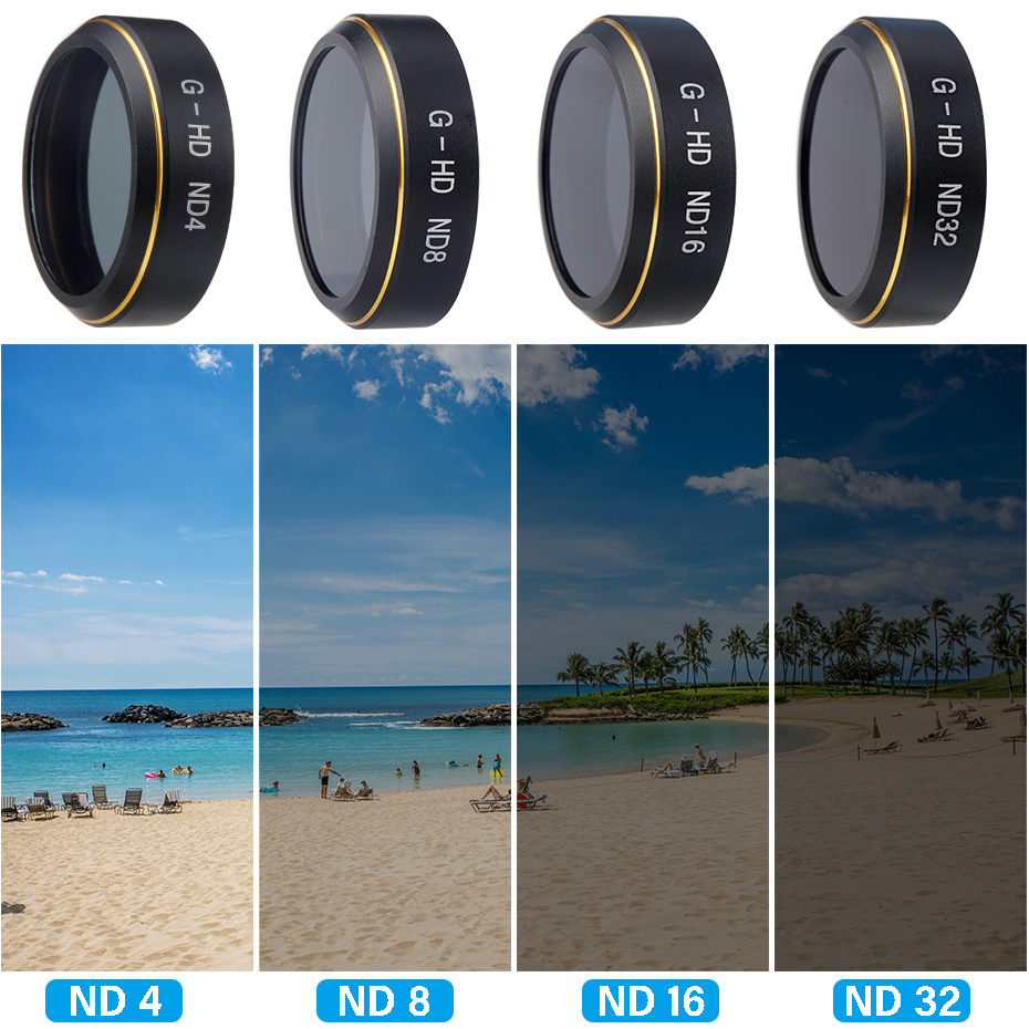ドローンフィルターファントム 4 プロ V2.0 ND 4  - Nd Filter Set のレビューと価格
