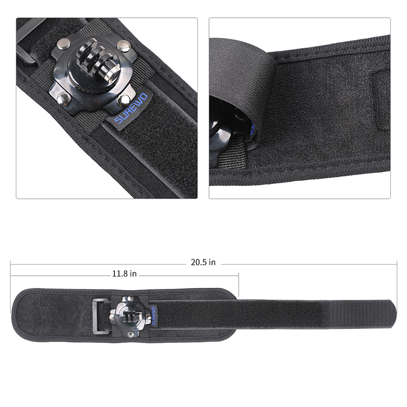 Surewo-リストストラップマウント、ブラック、gopro - Gopro Action Camera Hero 13 Black のレビューと価格