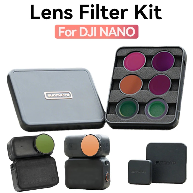 DJI OSMO Nano用NDレンズフィルターセット スポ - Nd Filter Set のレビューと価格