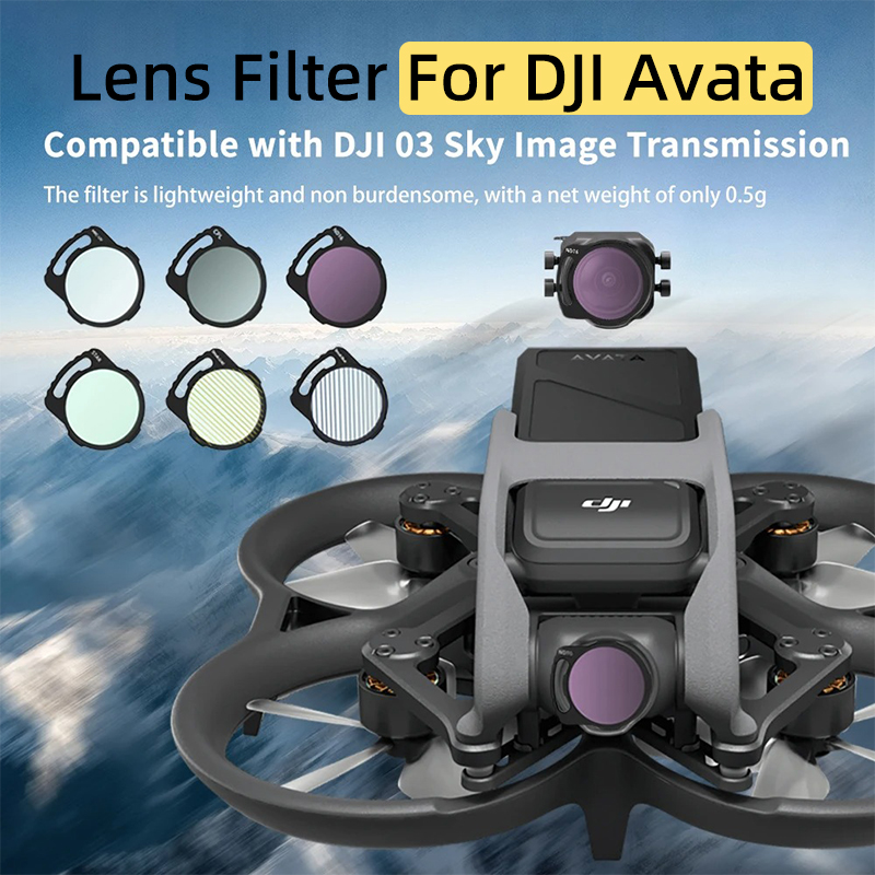 DJI アバタ O3 エアユニットレンズフィルターガラス U - Nd Filter Set のレビューと価格