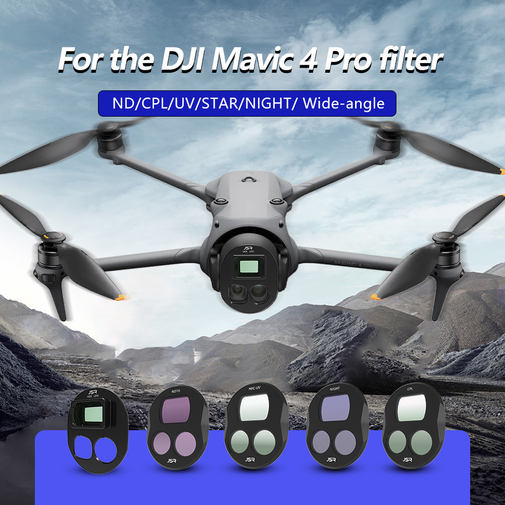 DJI Mavic 4 Pro用 広角ND CPLフィルター - Nd Filter Set のレビューと価格