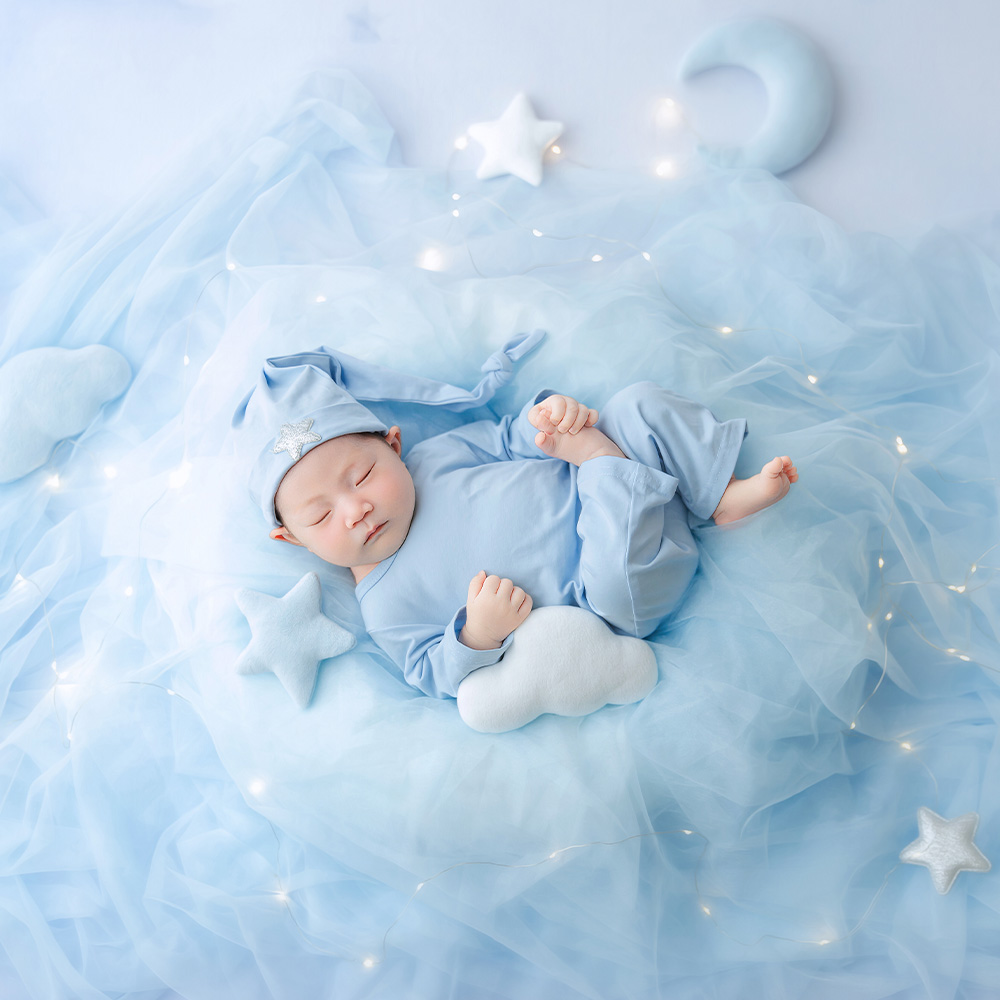 ブルーシープ 新生児写真撮影用小道具セット 月型ポーズ枕 子 - Photography Outfits のレビューと価格