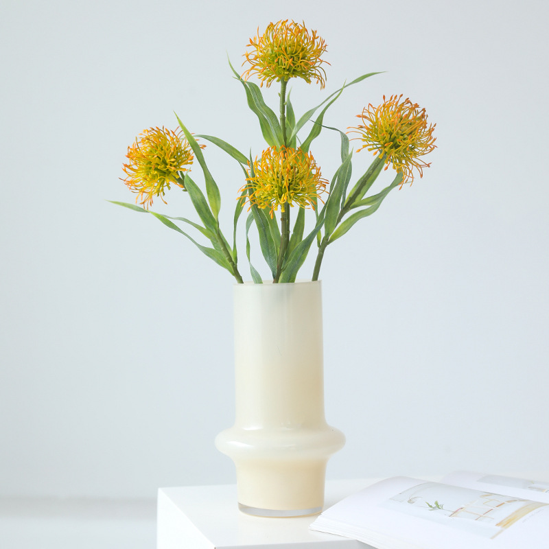5 個のピンクッションフラワー人工プラスチック花結婚式の装飾 - Photography Graduation のレビューと価格
