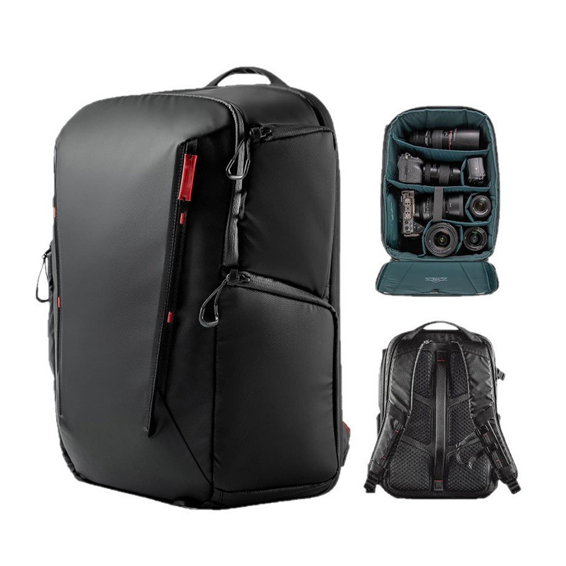 新しいカメラバッグ大容量防水バックパックマイクロシングルカメ - Photography Outdoor のレビューと価格