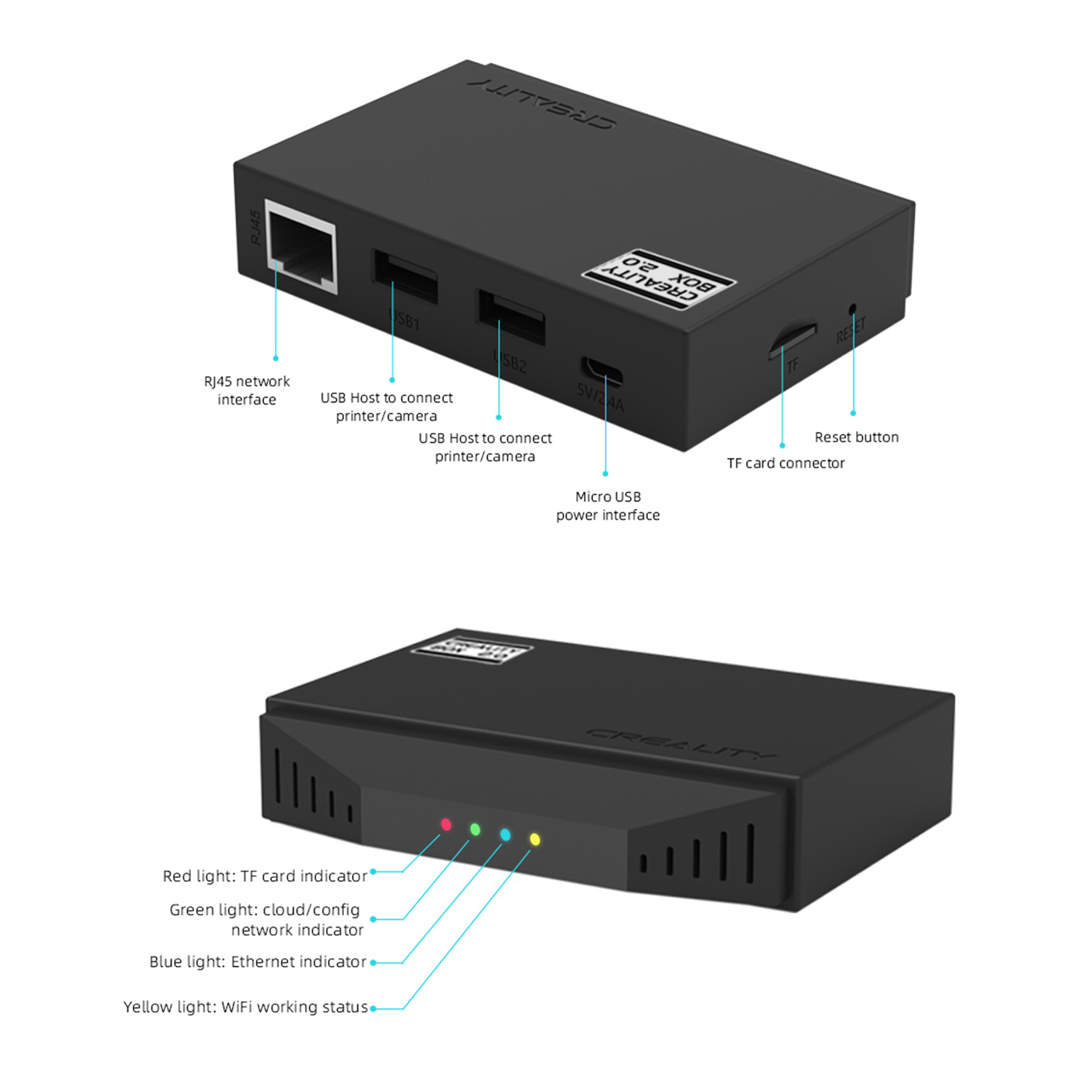 FDM 3D プリンタ用 Creality WiFi ボック - Timelapse Controller のレビューと価格