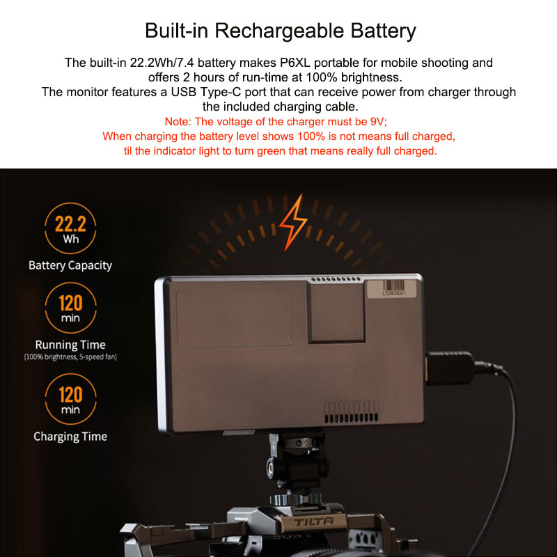 FEELWORLD P6XL 6インチ撮影用モニター アルミ - Photography Uk のレビューと価格