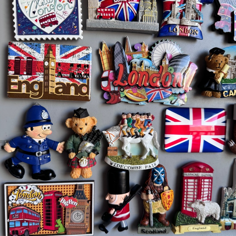 イギリスのお土産 イギリスの冷蔵庫用マグネット イングランド - Photography Uk のレビューと価格