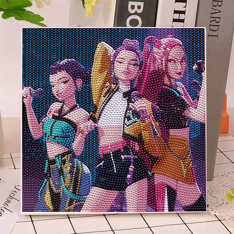 アニメハンターズ ガールズ ルミ ミラ ゾイ ダイヤモンドペ - Photography Interior のレビューと価格