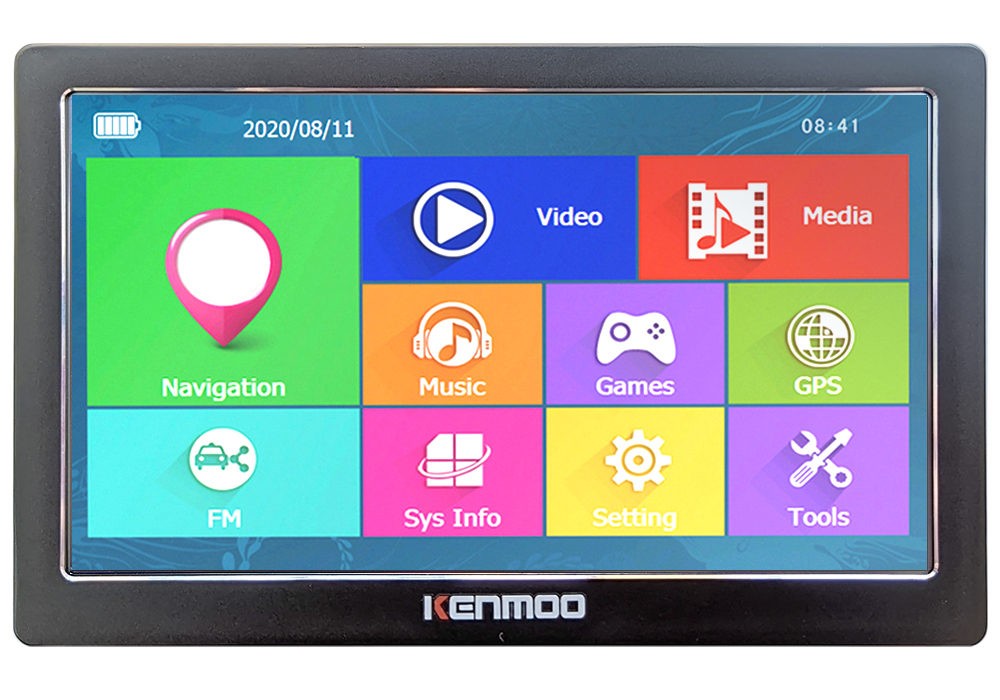 7インチHD GPSポータブルナビゲーション、512MB R - Photograph Mp3 のレビューと価格
