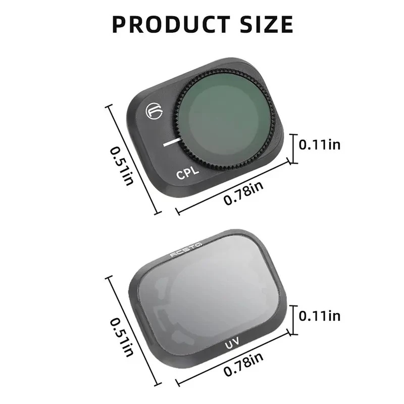 DJI Mini 3/3 Proカメラ用DIYドローンフィル - Nd Filter Set のレビューと価格