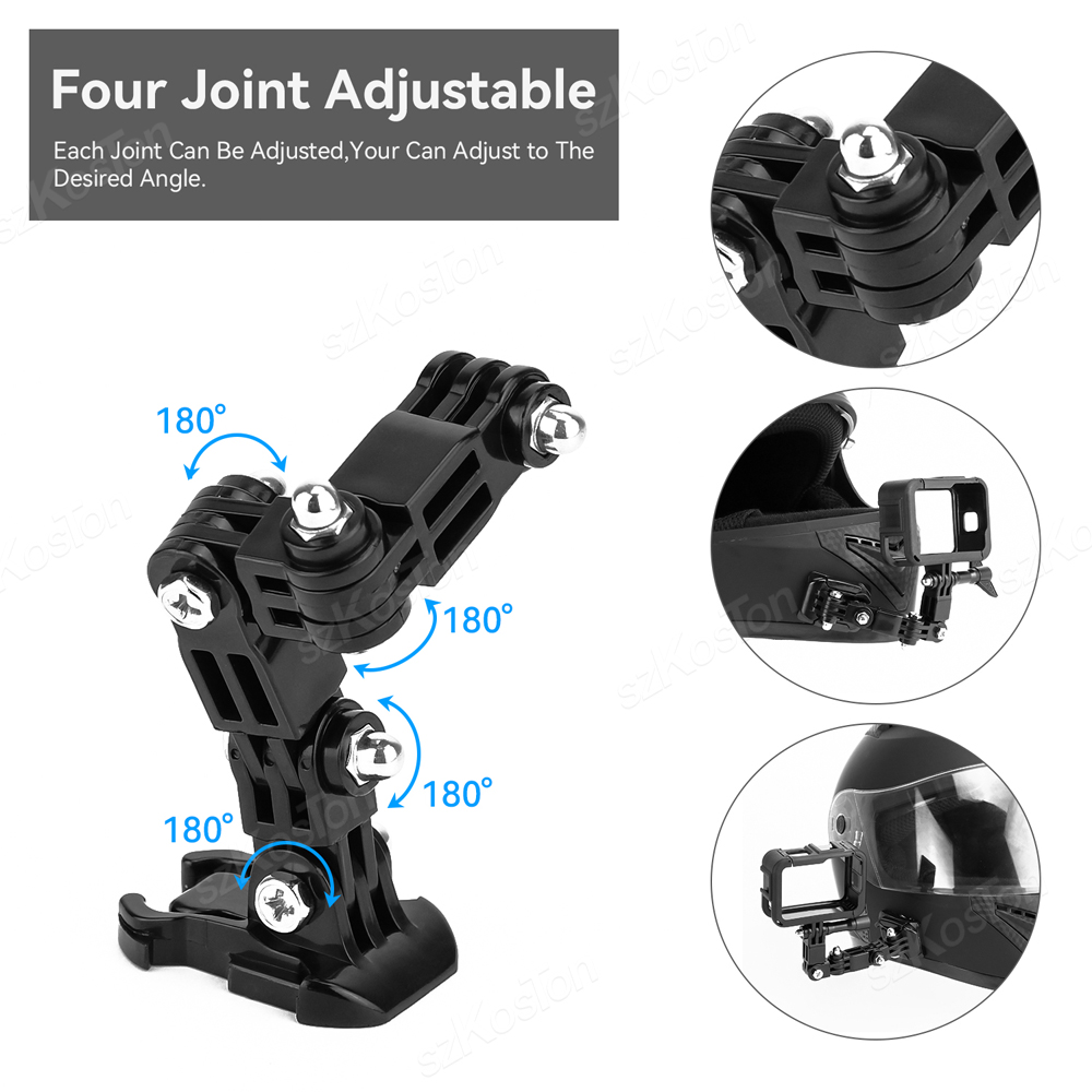 オートバイヘルメットあごマウントキット GoPro Hero - Gopro Action Camera Hero 13 Black のレビューと価格