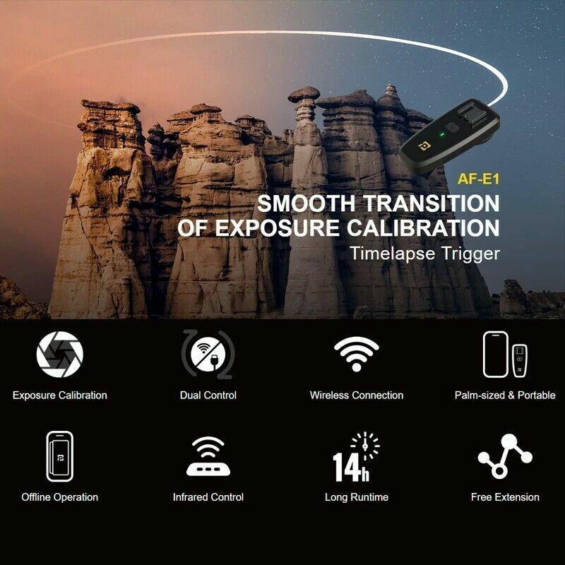 ZEAPON AF-E1 タイムラプス トリガー 露出校正  - Timelapse Controller のレビューと価格