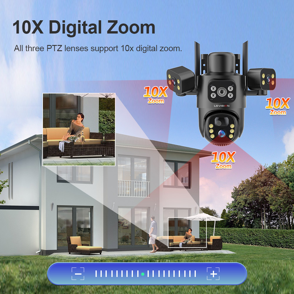 LS VISION 4G / WiFiソーラーカメラ 3レン - Photography Uk のレビューと価格